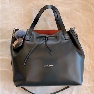 Lancaster Paris black tote bag Pre-owned